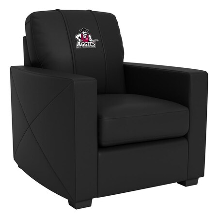 Dreamseat Silver Club Chair with New Mexico State Aggies Logo XZ7759002CHCDBK-PSCOL13350
